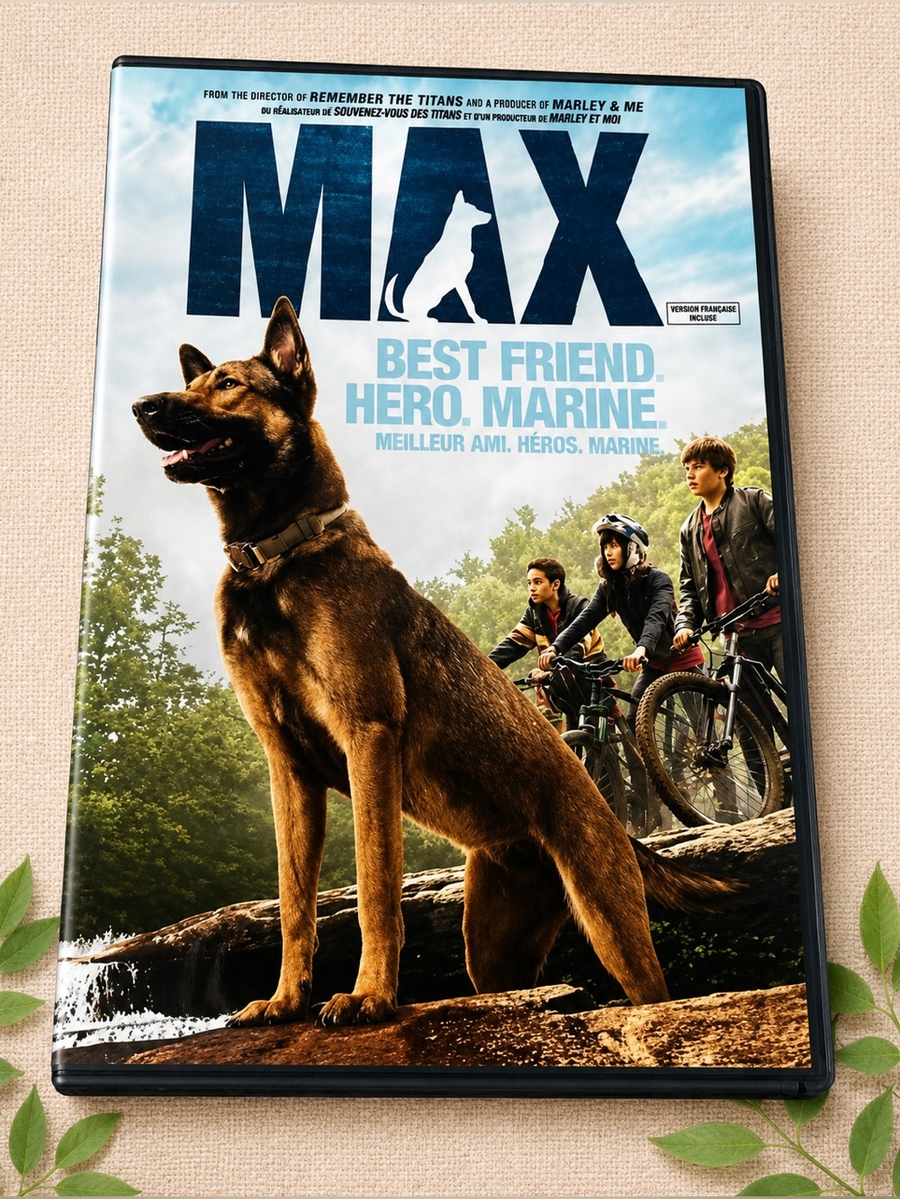 Max DVD — Family Adventure Film (Military Working Dog Story)